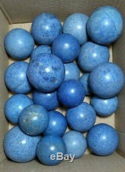 4.5 KG Ball Sphere Dumortierite Natural Crystal 23 Pieces Minerals From Perú