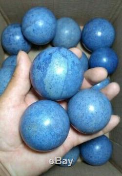 4.5 KG Ball Sphere Dumortierite Natural Crystal 23 Pieces Minerals From Perú