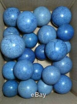 4.5 KG Ball Sphere Dumortierite Natural Crystal 23 Pieces Minerals From Perú