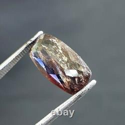 4.70ct Rarest Collection PIECE Green&Blue Touch Axinite top Faceted Gemstone@PAK
