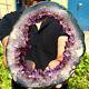 4.97lb Amazing Large And Thick Natural Amethyst Hole Piece F487