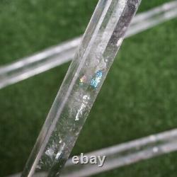 4 Pieces 14-16 Tall Thin Natural Clear White Quartz Crystal Point Wands Healing