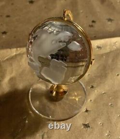 4 Swarovski Crystal Miniatures Including Secret Clocks