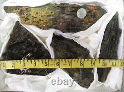 4 piece Goethite Specimen Flat Santa Eulalia Chihuahua Mexico