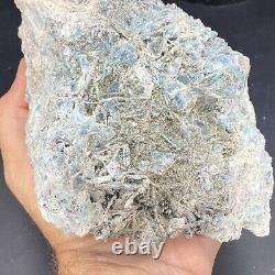 4lbs Pyrite Blue Kyanite Crystal Combo piece Graves Mt Georgia