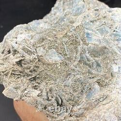 4lbs Pyrite Blue Kyanite Crystal Combo piece Graves Mt Georgia