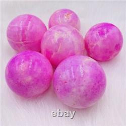 500g High Quality Natural Crystal Balls Hemimorphite Pink Aragonite Spheres