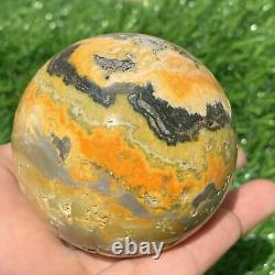 500g+Natural Bumblebee crystal Sphere Quartz Crystal Ball Reiki Healing 1pc