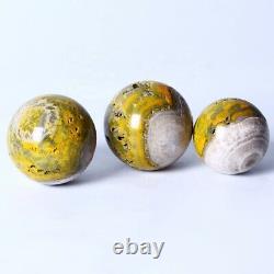 500g+ Natural Bumblebee crystal Sphere Quartz Crystal Ball Reiki Healing 1pc