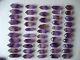 50 Pieces Natural Amethyst Quartz Crystal Double Point Healing