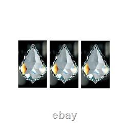 50mm Crystal Clear Asfour Crystal, Lamp Parts, #911, Pendeloque Crystals