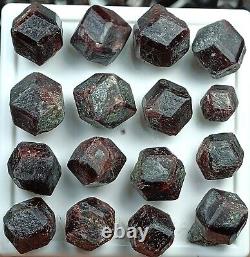 530g Spessartine Garnet Nicely Terminated Crystals, 200 pieces lot- Pakistan