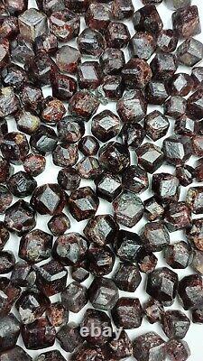 530g Spessartine Garnet Nicely Terminated Crystals, 200 pieces lot- Pakistan