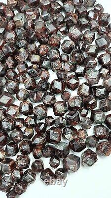 530g Spessartine Garnet Nicely Terminated Crystals, 200 pieces lot- Pakistan