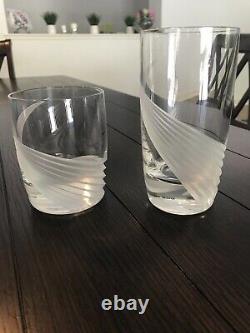 54 piece Lenox Windswept Crystal collection