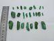 56 Grams Larger Pieces Panjsher Emerald Crystals Lot 24pcs Pendant Grade Oiled