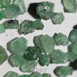 57 Gram Gem Green Tsavorite Parcel From Tanzania Wholesale Lot 50 pieces