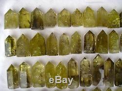 57 Pieces (17.9lb) NATURAL Citrine smokey quartz crystal Point Healing
