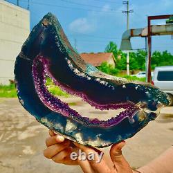 5.21LB Treatment of natural Amethyst crystal pieces and crystal specimens