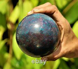 5 Pieces Spheres Large 4 Blue Ruby Kyanite Crystal Quartz Chakra Healing Stone