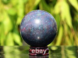 5 Pieces Spheres Large 4 Blue Ruby Kyanite Crystal Quartz Chakra Healing Stone