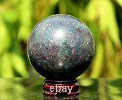 5 Pieces Spheres Large 4 Blue Ruby Kyanite Crystal Quartz Chakra Healing Stone