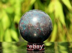 5 Pieces Spheres Large 4 Blue Ruby Kyanite Crystal Quartz Chakra Healing Stone