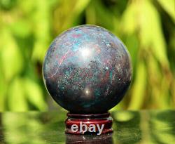 5 Pieces Spheres Large 4 Blue Ruby Kyanite Crystal Quartz Chakra Healing Stone