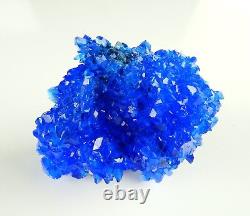 5 X WHOLESALE BOX CHALCANTHITE 240 PIECES ELECTRIC BLUE alunite, alum flat