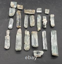 61 grams beautiful Aquamarine Crystal pieces from Pakistan