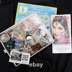 6300 Ct Natural Crystal Healing Mineral Real Gemstones Specimen Gift Box92 Pcs