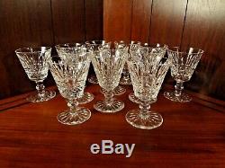 65 PIECES WATERFORD CRYSTAL TRAMORE PATTERN COLLECTION Decanter + 64 Glasses