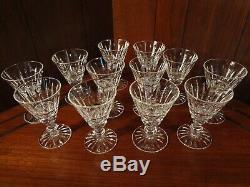 65 PIECES WATERFORD CRYSTAL TRAMORE PATTERN COLLECTION Decanter + 64 Glasses