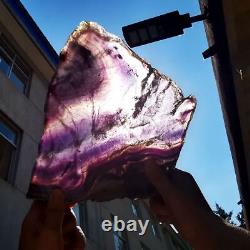 6.44LB Natural Rainbow Fluorite Crystal Quartz Piece Healing Specimen Stone