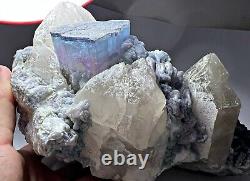 6.6 KG Spectacular Piece! Tourmaline Crystal with Quartz / Lepidolite Specimen @AF