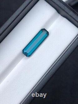 7.15 carats beautiful indicolite colour tourmaline piece from Afghanistan