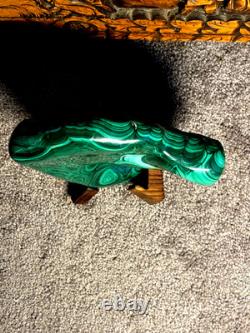 7.54LB TOP large statement piece of natural glossyMalachite