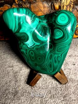 7.54LB TOP large statement piece of natural glossyMalachite