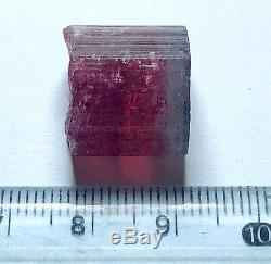 7.8 grams Excellent Quality St Bi color tourmaline crystal pocket piece