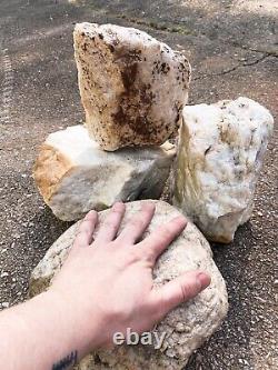 7 Piece Cave Milky Quartz