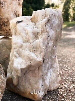 7 Piece Cave Milky Quartz