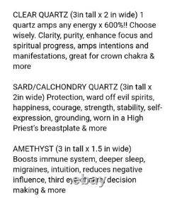 7 Piece Crystal Flame Set