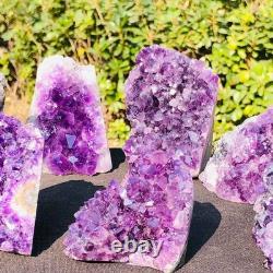 7 Pieces 5.5LB Natural Uruguayan Amethyst Cave Specimen Healing 3276