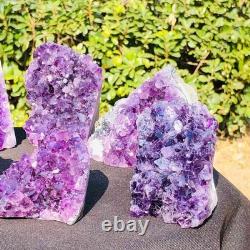7 Pieces 5.5LB Natural Uruguayan Amethyst Cave Specimen Healing 3276