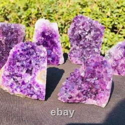 7 Pieces 5.5LB Natural Uruguayan Amethyst Cave Specimen Healing 3276