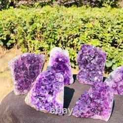 7 Pieces 5.5LB Natural Uruguayan Amethyst Cave Specimen Healing 3276