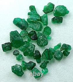 80 CT Natural Emerald Crystals- Swat valley, Kpk, Pakistan. 100+ pieces lot