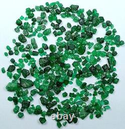 80 CT Natural Emerald Crystals- Swat valley, Kpk, Pakistan. 100+ pieces lot