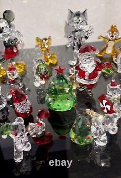 82 pcs Swarovski Crystal Disney Figurines Limited Ed's. Soulmates. Christmas. SCS