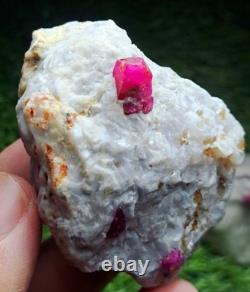 830grams10pieces lot of lovely natural ruby specimens on matrixfrom Afghanistan